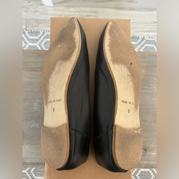 Black Coach & Four Juliette Flats - Picture 6 of 6